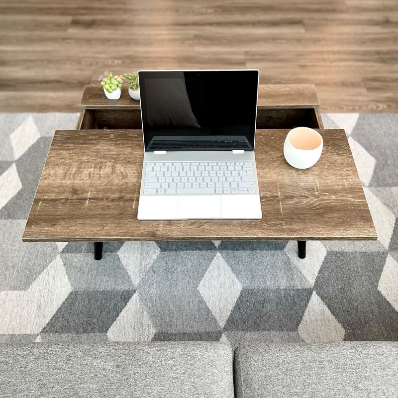 Corrigan Studio® Cooper Rustic MidCentury Modern LiftTop Coffee Table Wayfair